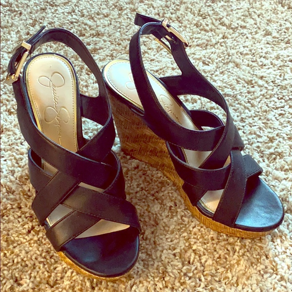 Jessica Simpson size 8.5 wedges